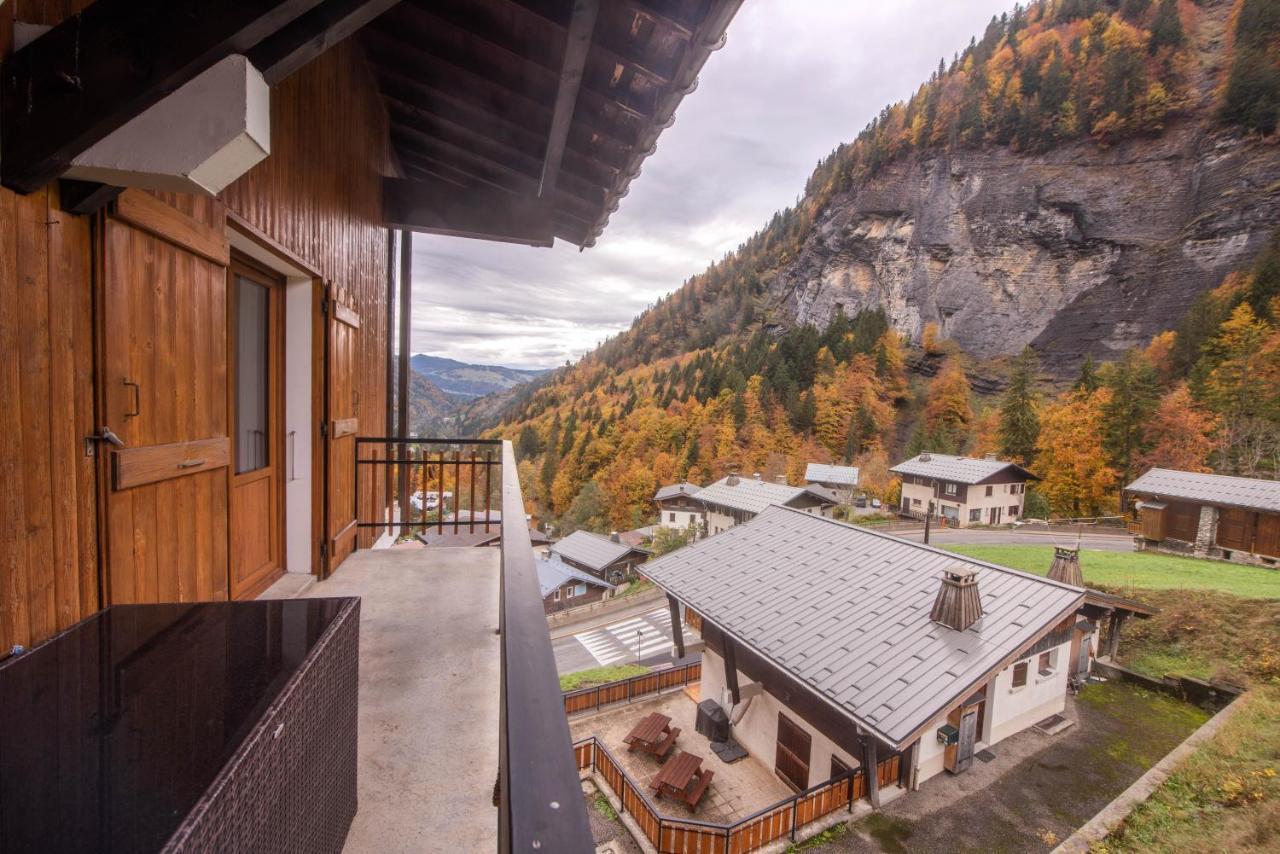 Le Borderan Apartamento La Giettaz Exterior foto