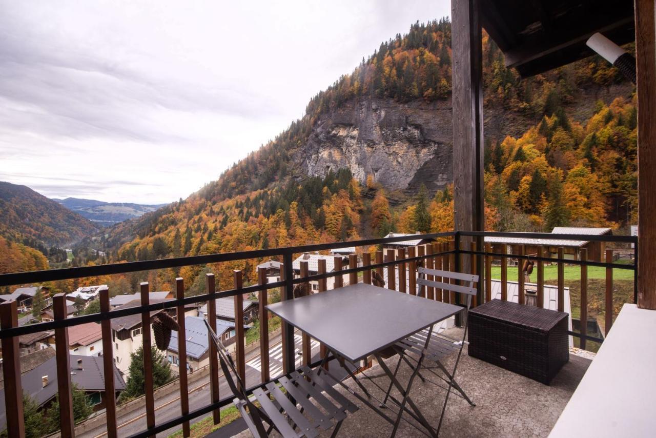 Le Borderan Apartamento La Giettaz Exterior foto