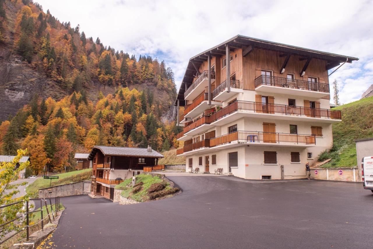 Le Borderan Apartamento La Giettaz Exterior foto