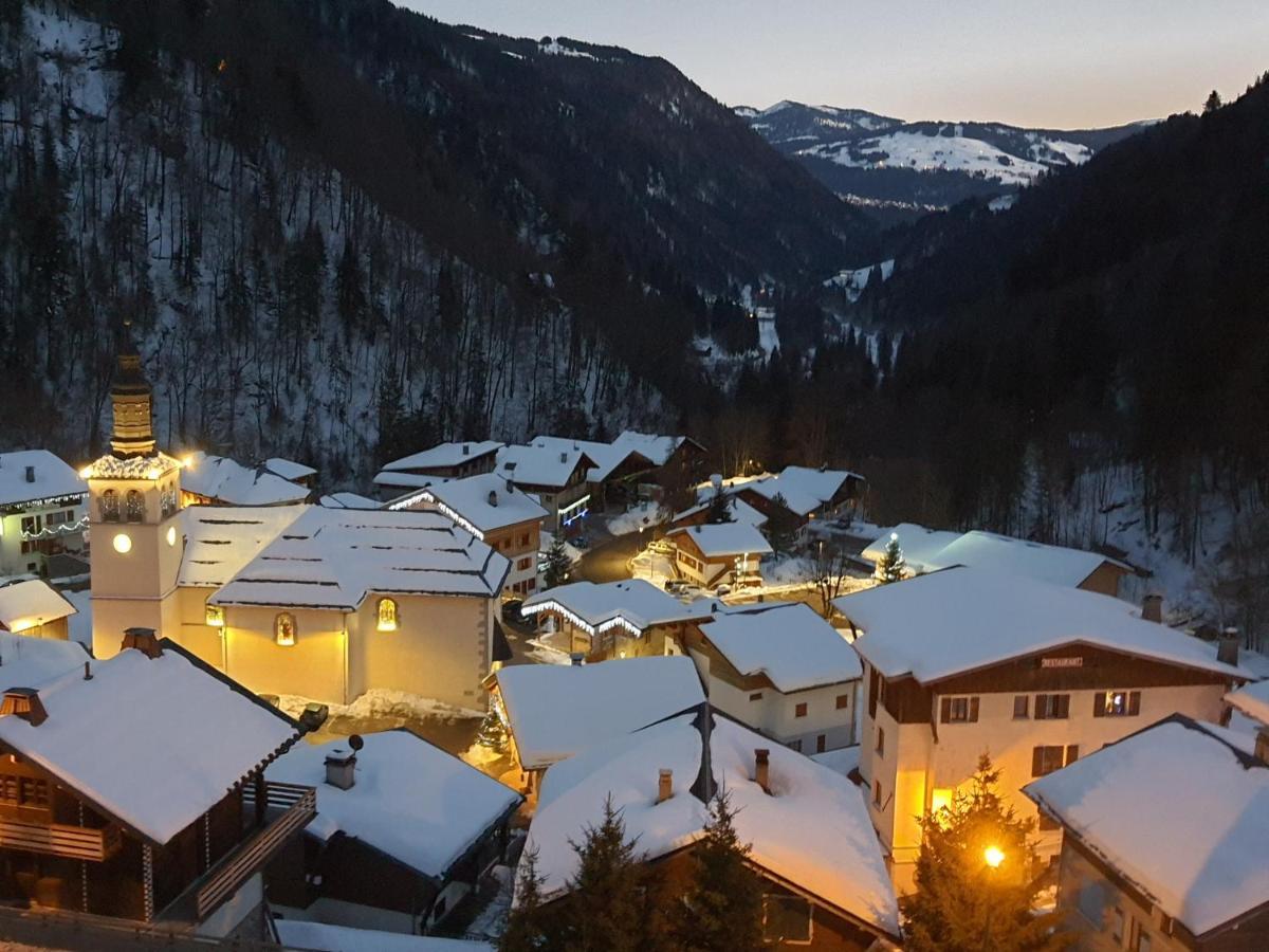 Le Borderan Apartamento La Giettaz Exterior foto